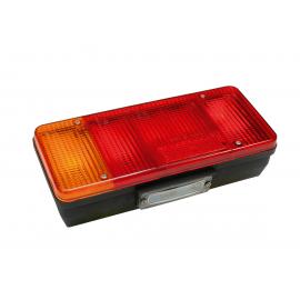 Rear lamp Left with License plate lamp and IVECO rear conn